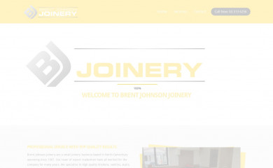 brentjohnsonjoinery.co.nz screenshot