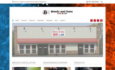 brentsandsons.com screenshot