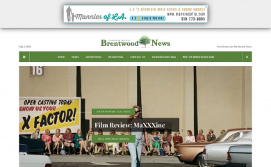 brentwoodnewsla.com screenshot