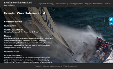 brendanwood.com screenshot