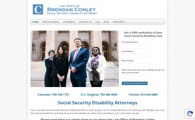 brendanconley.com screenshot