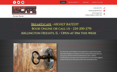 breakescape.com screenshot