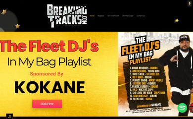 breakingtracks.com screenshot