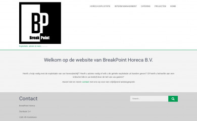 breakpointhoreca.nl screenshot