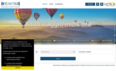 breaktimeviaggi.com screenshot