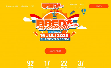 bredainconcert.com screenshot