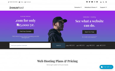 breeze.host screenshot