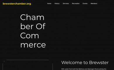 brewsterchamber.org screenshot