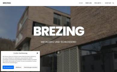 brezing-metallbau.de screenshot