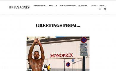 brian-agnes.com screenshot