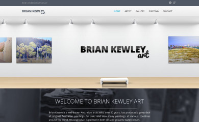 briankewleyart.com screenshot