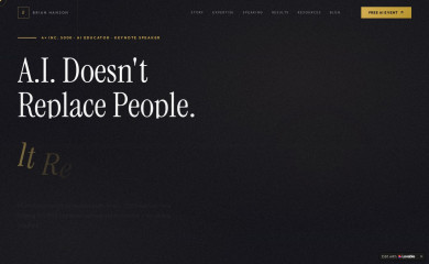 brianhanson.com screenshot