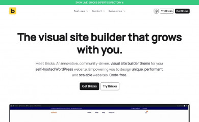 https://bricksbuilder.io/ screenshot