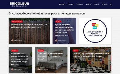 bricoleurdudimanche.com screenshot