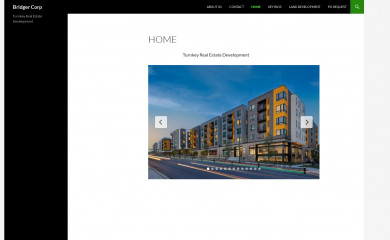 bridgercorp.com screenshot