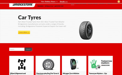 bridgestonewanaka.co.nz screenshot