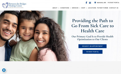 bridgeshealingcenters.com screenshot