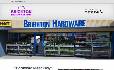 brightonhardwarehub.com.au screenshot