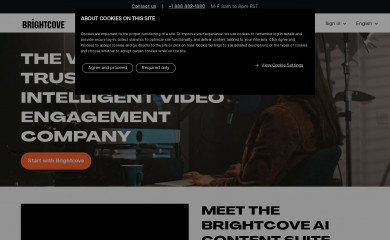 brightcove.com screenshot