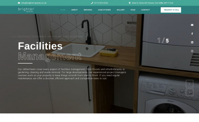 brighter-spaces.co.uk screenshot