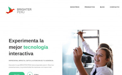 brighterperu.com screenshot