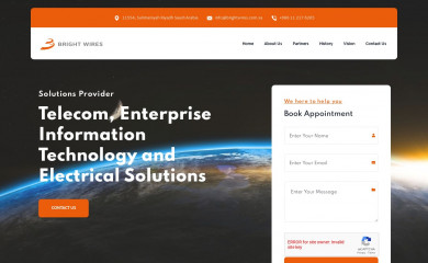 brightwires.com.sa screenshot