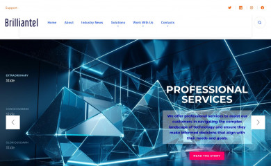 brilliantel.co.za screenshot