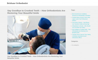 brisbane-orthodontist.com.au screenshot