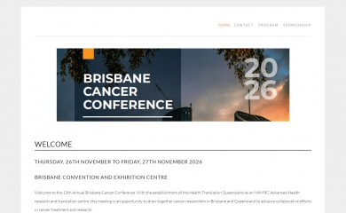 brisbanecancer.org.au screenshot