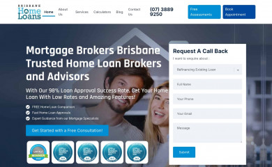 brisbanehomeloan.com.au screenshot