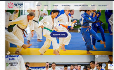brisbanejudoclub.com screenshot