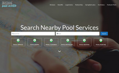 brisbanepoolservice.com.au screenshot