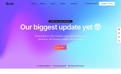 http://brisk.uicore.co/ screenshot