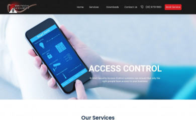britechsecurity.com.au screenshot
