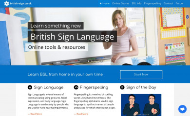 british-sign.co.uk screenshot