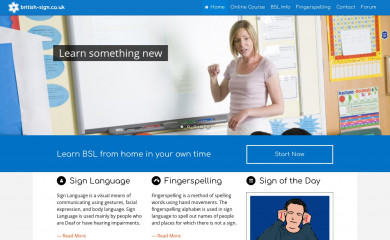 british-sign.co.uk screenshot