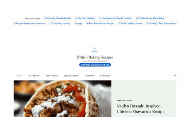 britishbakingrecipes.co.uk screenshot