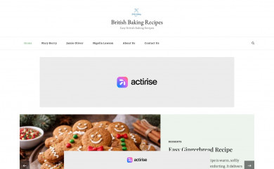 britishbakingrecipes.co.uk screenshot
