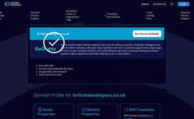 britishdevelopers.co.uk screenshot