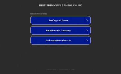 britishroofcleaning.co.uk screenshot