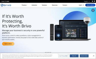 brivo.com screenshot