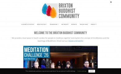 brixtonbuddhistmeditation.org screenshot