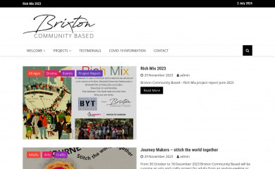 brixtoncommunitybase.org screenshot