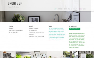 brontegp.com.au screenshot