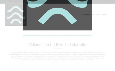 bronzesolstudio.se screenshot
