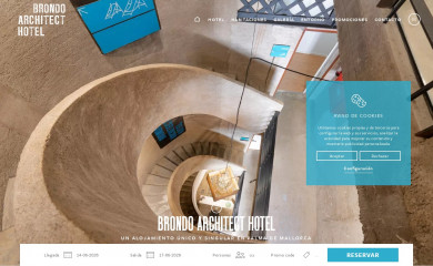 brondoarchitecthotel.com screenshot