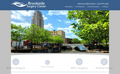 brooksidesurgery.com screenshot