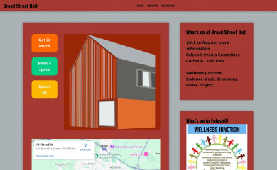 broadstreetmeetinghall.co.uk screenshot
