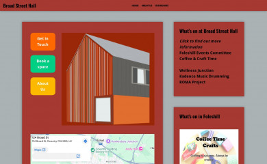 broadstreetmeetinghall.co.uk screenshot