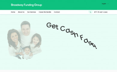 broadwayfundinggroup.com screenshot